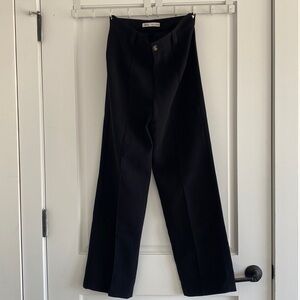 Black Zara suit pants